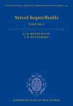 Novel Superfluids Volume 1
