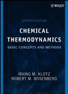 Chemical Thermodynamics: Basic Concepts and Methods.