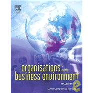 Organisations And The Business Environment