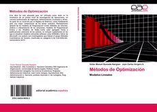 Métodos de Optimización. Modelos lineales