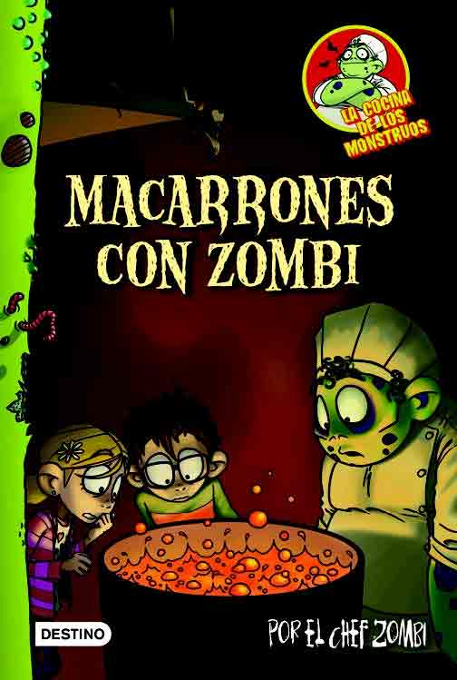 Cocina de los monstruos 1.Macarrones con zombi