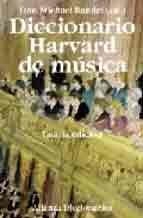 Diccionario Harvard de música