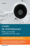 Canon de performance masa y centrado y planificación de vuelo