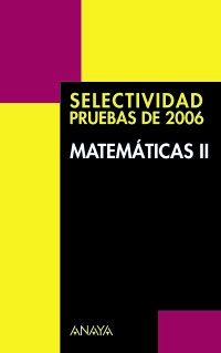 Selectividad. Pruebas de 2008. Matemáticas II.