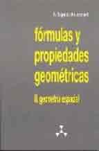 Fórmulas y propiedades geométricas II. geometría especial