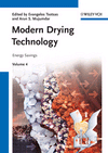 Modern Drying Technology, Volume 4, Energy Savings