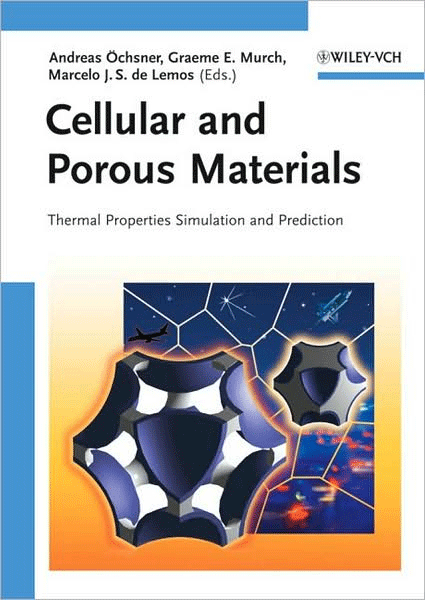 Cellular and Porous Materials: Thermal Properties Simulation and Prediction