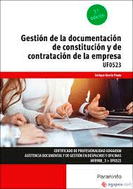Gestión de la documentación de constitución y de contratación de la empresa