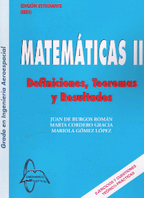 Matemáticas II. Definiciones, Teoremas y Resultados