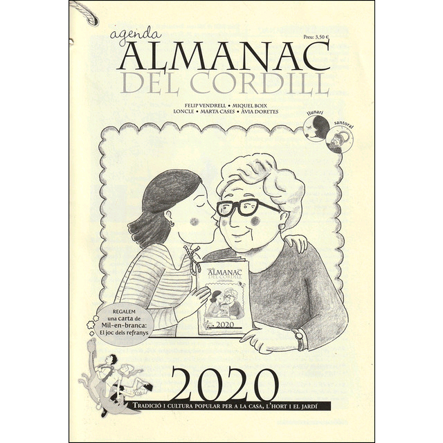 2020 ALMANAC DEL CORDILL. TRADICIÓ I CULTURA POPULAR PER A LA CASA, L’HORT I EL JARDÍ, , ciencia y conocimiento general