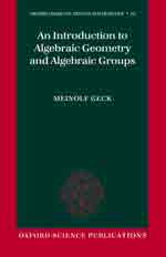 An Introduction to Algebraic Geometry and Algebraic Groups, , matemáticas | álgebra