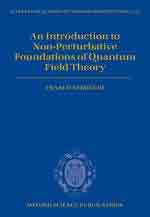 An Introduction to Non-Perturbative Foundations of Quantum Field Theory, , física general | física cuántica