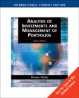 Analysis of Investments and Management of Portfolios, de Brown, Keith C, 9780324658422, CIENCIAS SOCIALES, management, Cengage Learning, Inglés