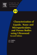 Characterization of Liquids, Nano- and Microparticulates, and Porous Bodies using Ultrasound, 2nd Edition Volume 24, , química general | nanotecnología