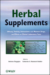 Herbal Supplements: Efficacy, Toxicity, Interactions with Western Drugs, and Effects on Clinical Laboratory Tests, , química general