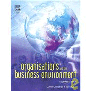 Organisations And The Business Environment, , management