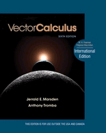 Vector Calculus, , cálculo