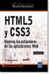 HTML5 Y CSS3. Domine los estándares de las aplicaciones Web, , informática