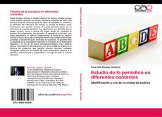 Estudio de lo periódico en diferentes contextos. Identificación y uso de la unidad de análisis, , matemáticas