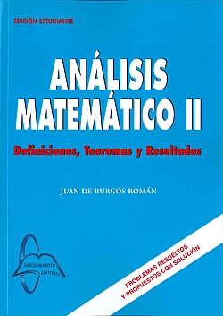 Analisis matematico II:definiciones, teoremas y resultados, , análisis matemático