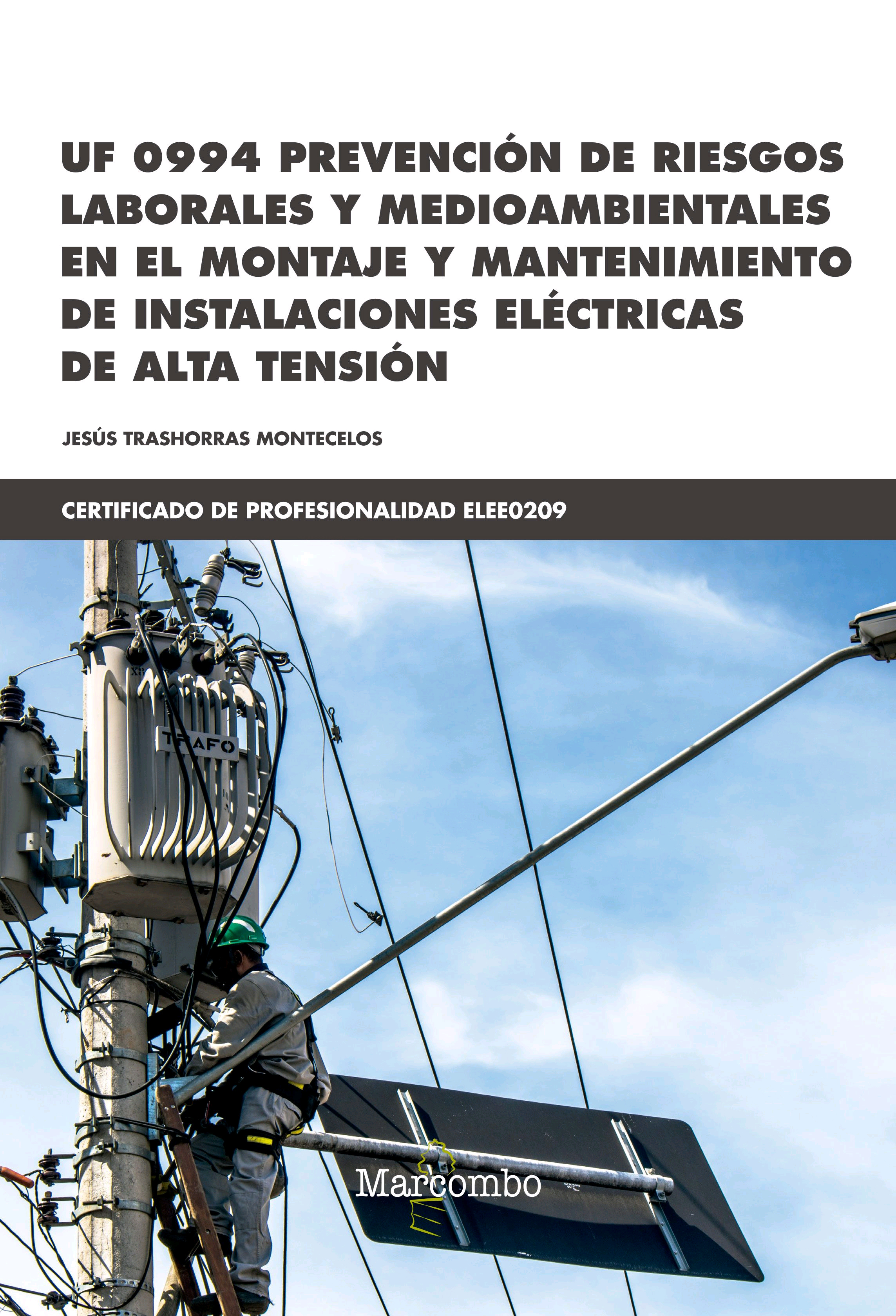 UF 0994 Prevención de riesgos laborales y medioambientales en el montaje y mantenimiento de instalaciones, , electricidad