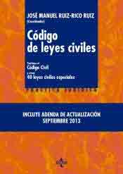 Código de leyes civiles, , legislación