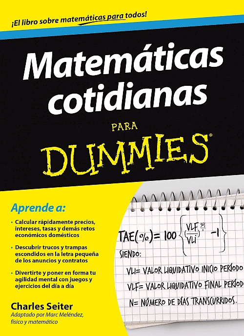 Matemáticas cotidianas para Dummies, , matemáticas