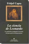 La ciencia de Leonardo de Capra, Fritjof, 9788433962782, GENERALIDADES, ciencia y conocimiento general, Anagrama, SA, Español