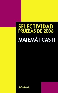 Selectividad. Pruebas de 2008. Matemáticas II., , matemáticas