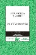 ¿Qué es la filosofía?, , filosofía