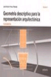 Geometría descriptiva para la representación arquitectónica, , arquitectura | geometría