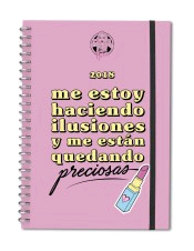 Agenda La vecina Rubia 2018. Anual pequeña, , Material escolar
