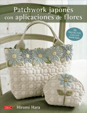 Patchwork japonés con aplicaciones de flores, , manualidades