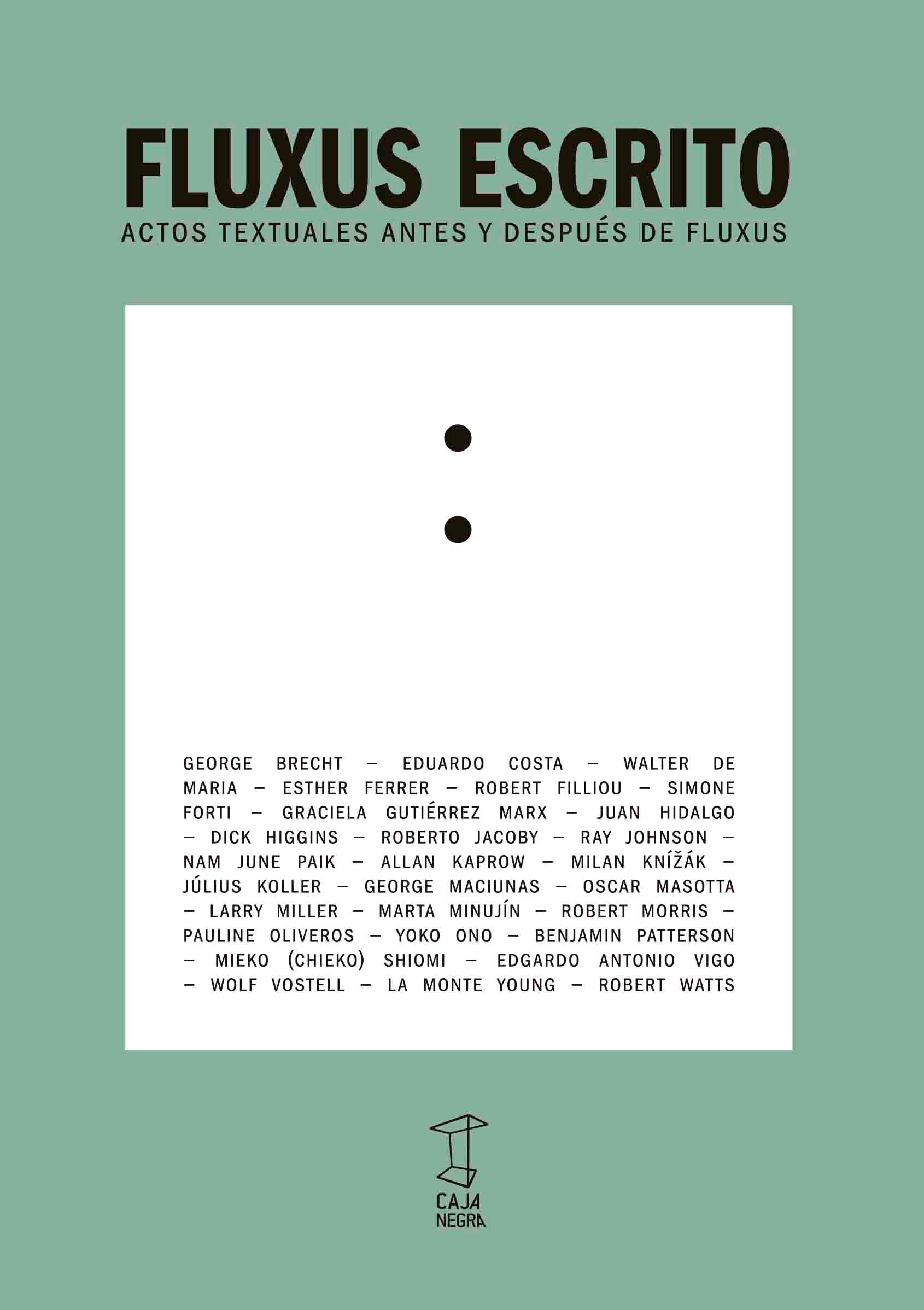 Fluxus escrito, , arte | historia